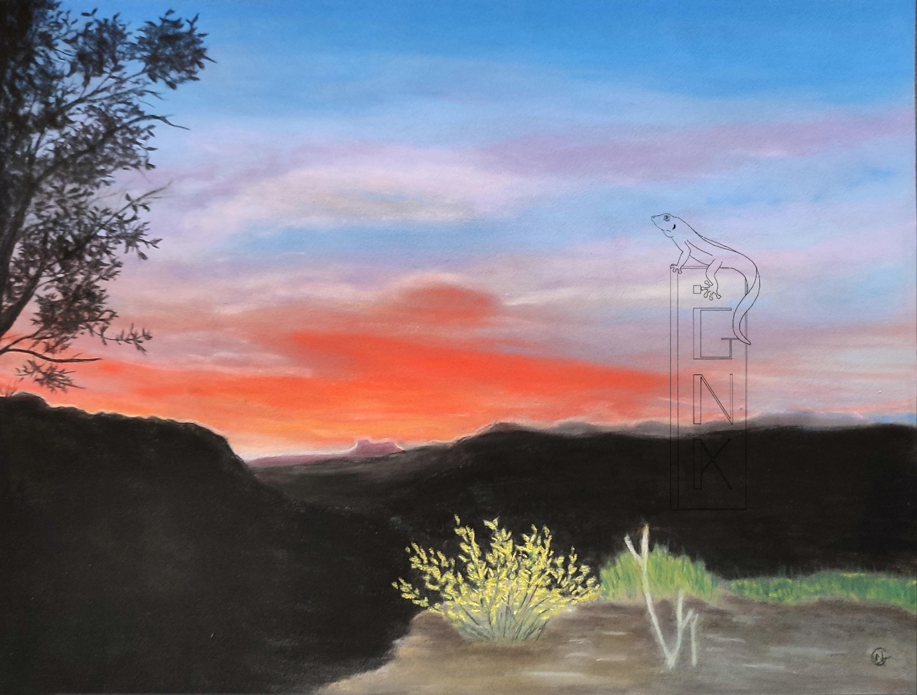 Coucher de soleil sur la Corse